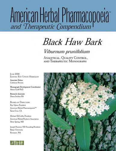 Black Haw Bark