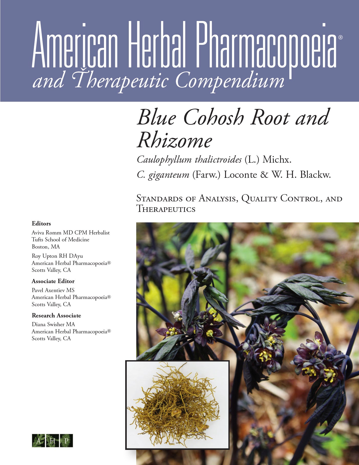 Coosh Classification Blue Cohosh Root