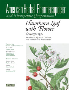 Hawthorn Leaf and Flower